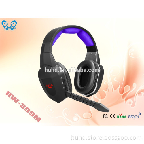 Fashion Wireless Bluetooth LED logo light Gaming headset headphonefor PS3 PS4 Xbox one Xbox 360 PC MAC